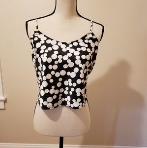 Polka Dot Crop Top